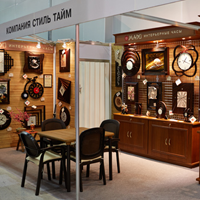 MADO clocks at the Moscow Watch Expo 2013.
